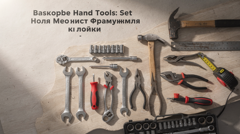 Базовый набор слесарного инструмента: что нужно новичку